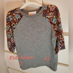 Sloan T size 2t